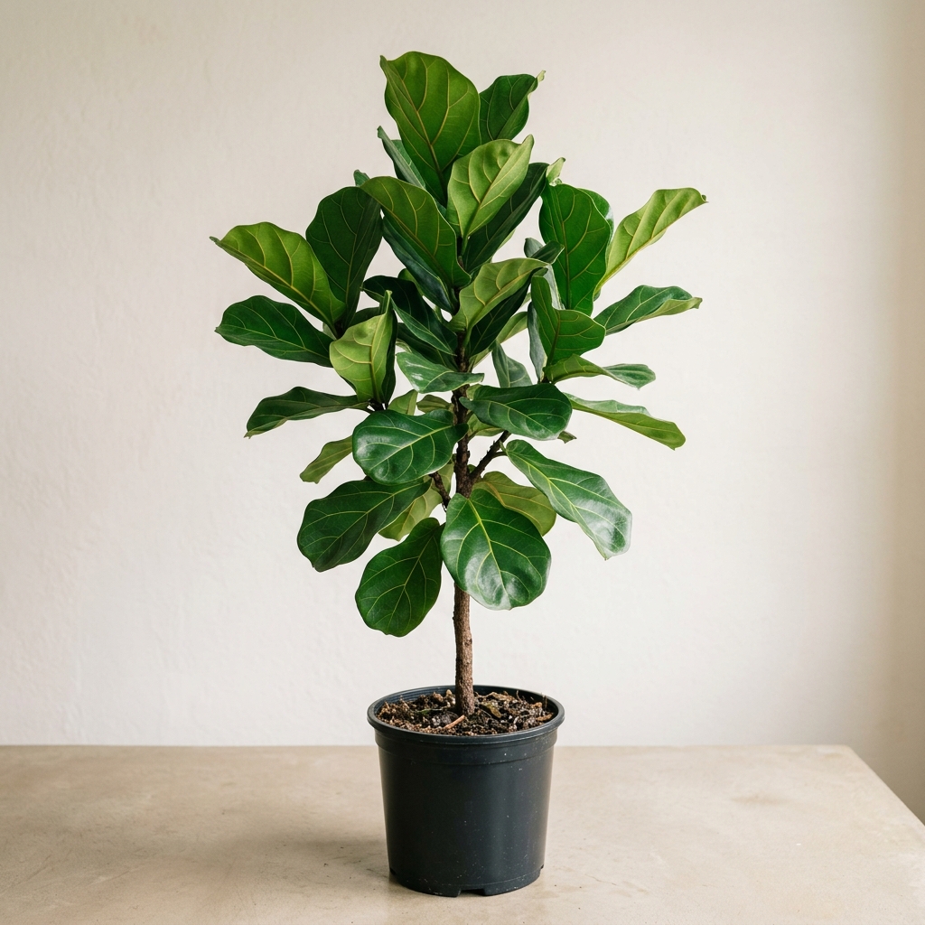 Ficus Lyrata · Hoja de violín