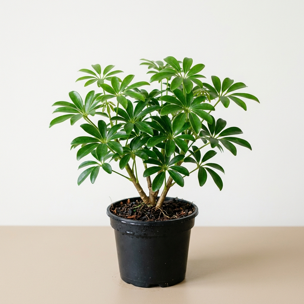 Schefflera arborícola · Cheflera